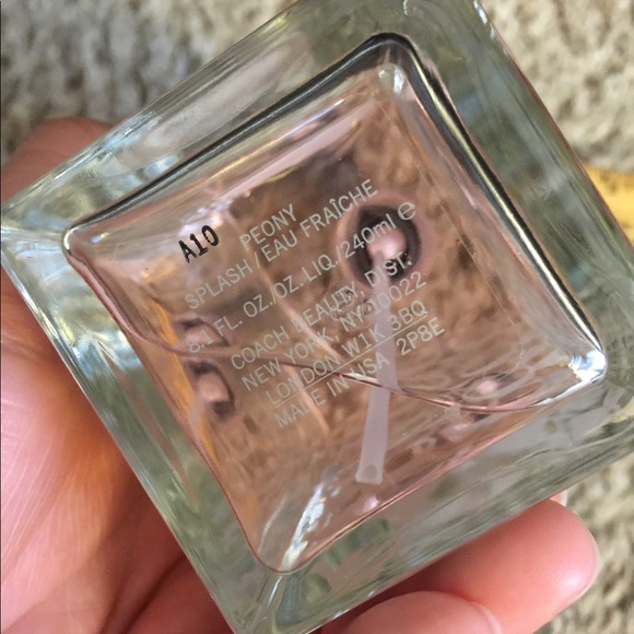 RARE COACH PEONY SPLASH/ EAU FRAICHE 8.1 FL OZ - Picture 5 of 5